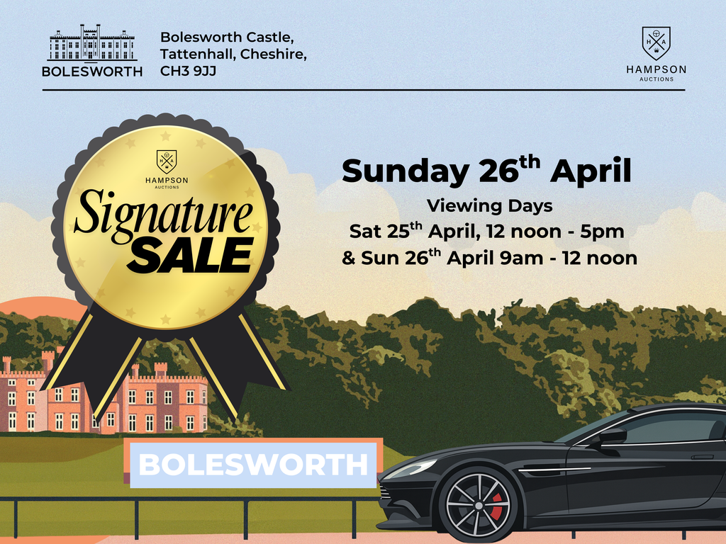 The Signature Sale – Bolesworth Castle Classic, Performance & Supercar Auction